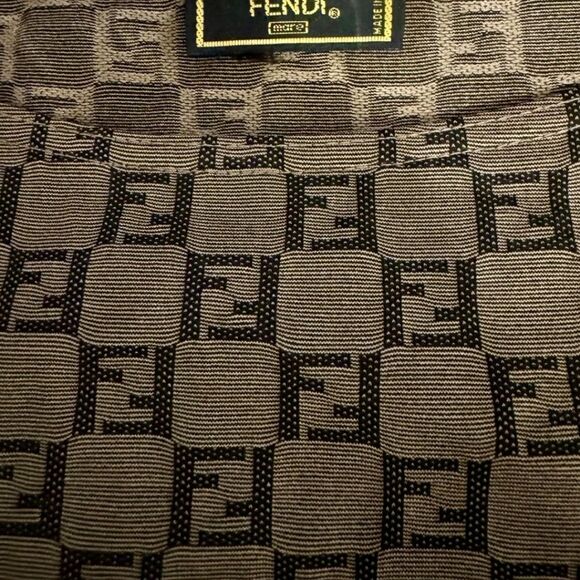 AUTHENTIC VINTAGE FENDI LOGO ICONIC SLEEVELESS TOP SIZE 42 EURO - Picture 3 of 4